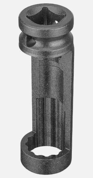 Veerpoot moer dop voor Porsche 19 mm 12PT 82mm hoog, Verzenden, Nieuw