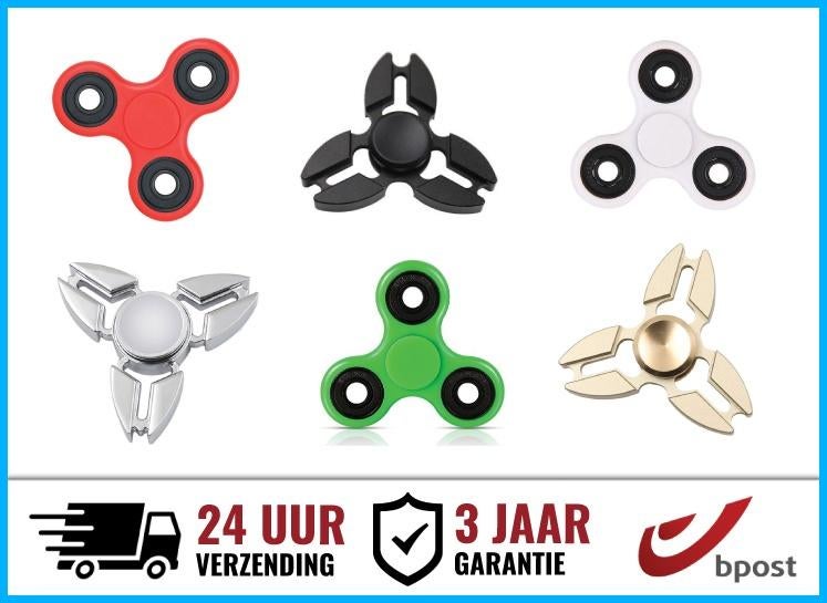 UITVERKOOP AAN STUNTPRIJS Fidget Hand Spinner Tol Speelgoed, Ophalen of Verzenden, Nieuw