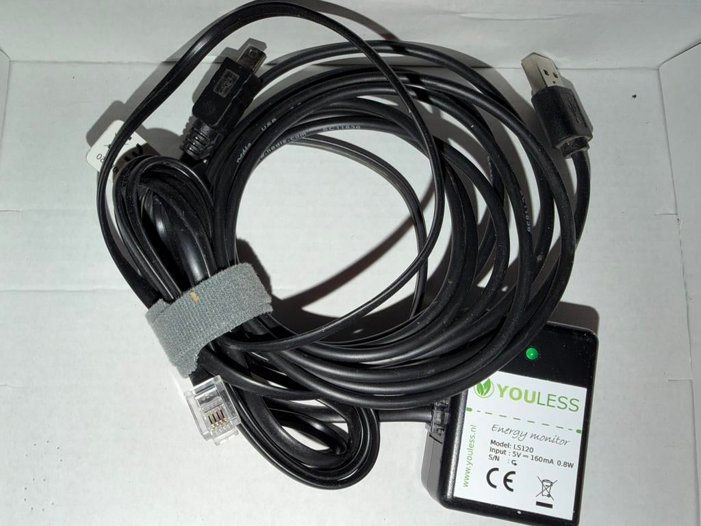 Youless LS120 P1 meter, Ophalen of Verzenden, Zo goed als nieuw, Overige typen
