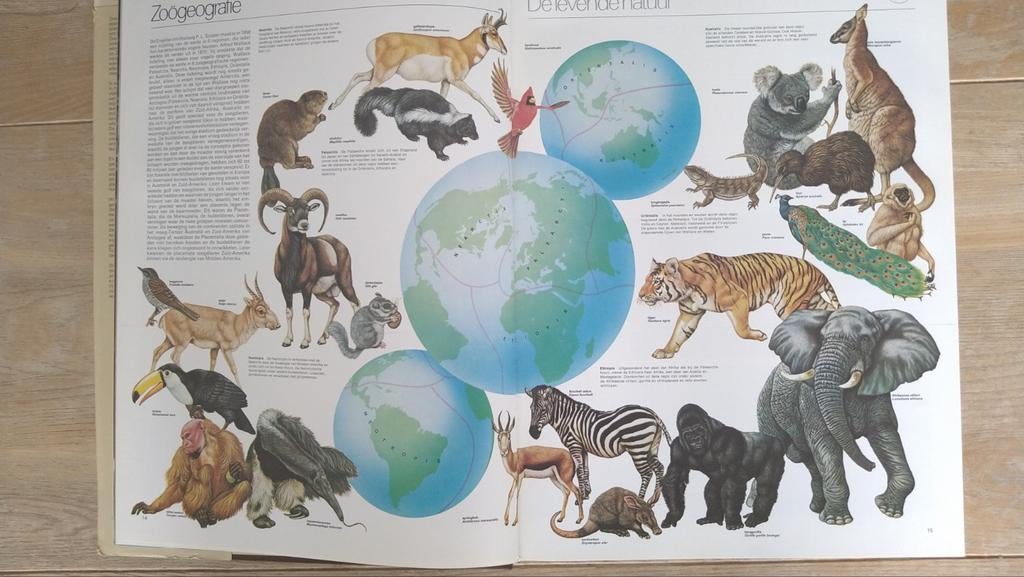 Spectrum dierenatlas groot uitgebreid boek dieren en natuur, Boeken, Dieren en Huisdieren, Ophalen of Verzenden, Overige diersoorten