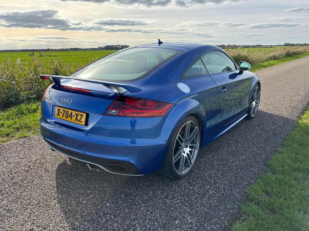 Audi TT RS Plus 2.5 Tfsi 360 pk Quattro 2012 Blauw, Auto's, TT, 74 €/maand, Zwart, 360 pk
