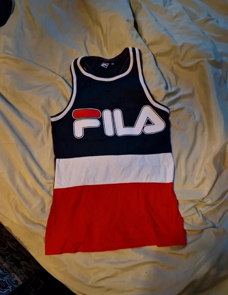 Fila hemd maat XS - Zo goed als nieuw, Ophalen of Verzenden, Zo goed als nieuw, Zonder mouw, Maat 34 (XS) of kleiner