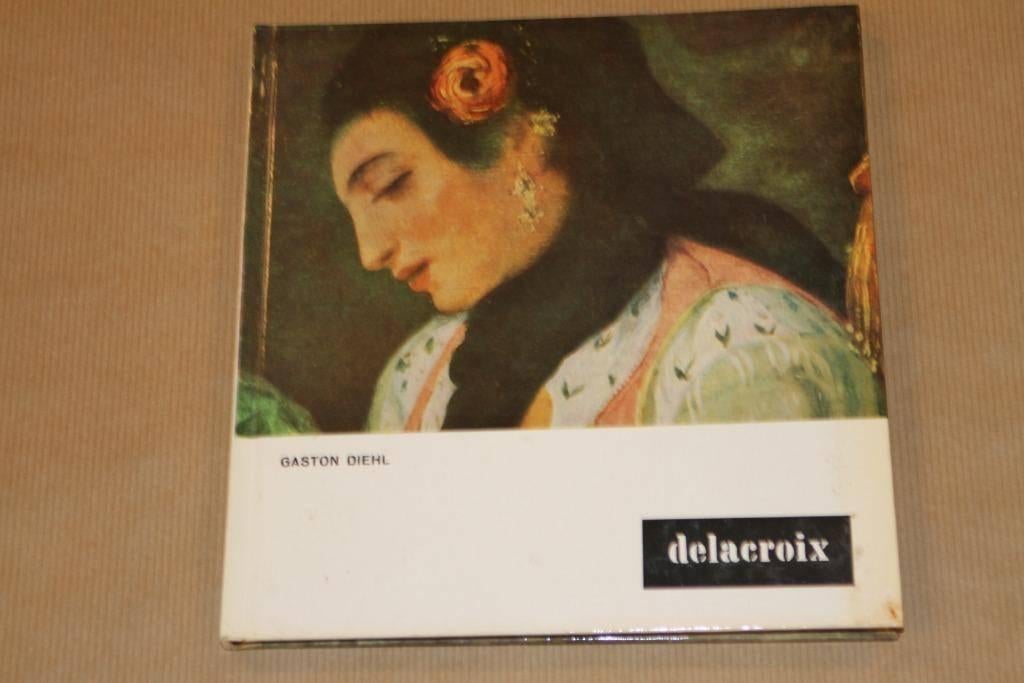 Boek over de werken van Delacroix, Ophalen of Verzenden, Gelezen