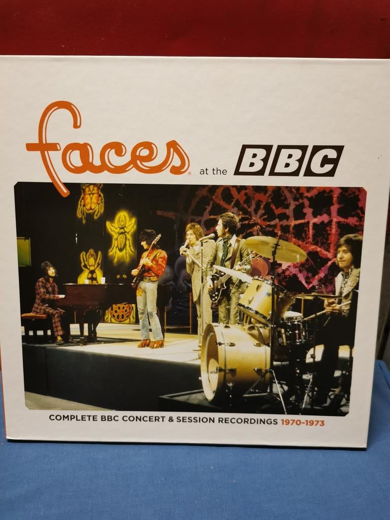 Faces (Rod Stewart) at the BBC 8 discs 1 Blu-ray, Ophalen of Verzenden, Zo goed als nieuw, 12 inch, Pop