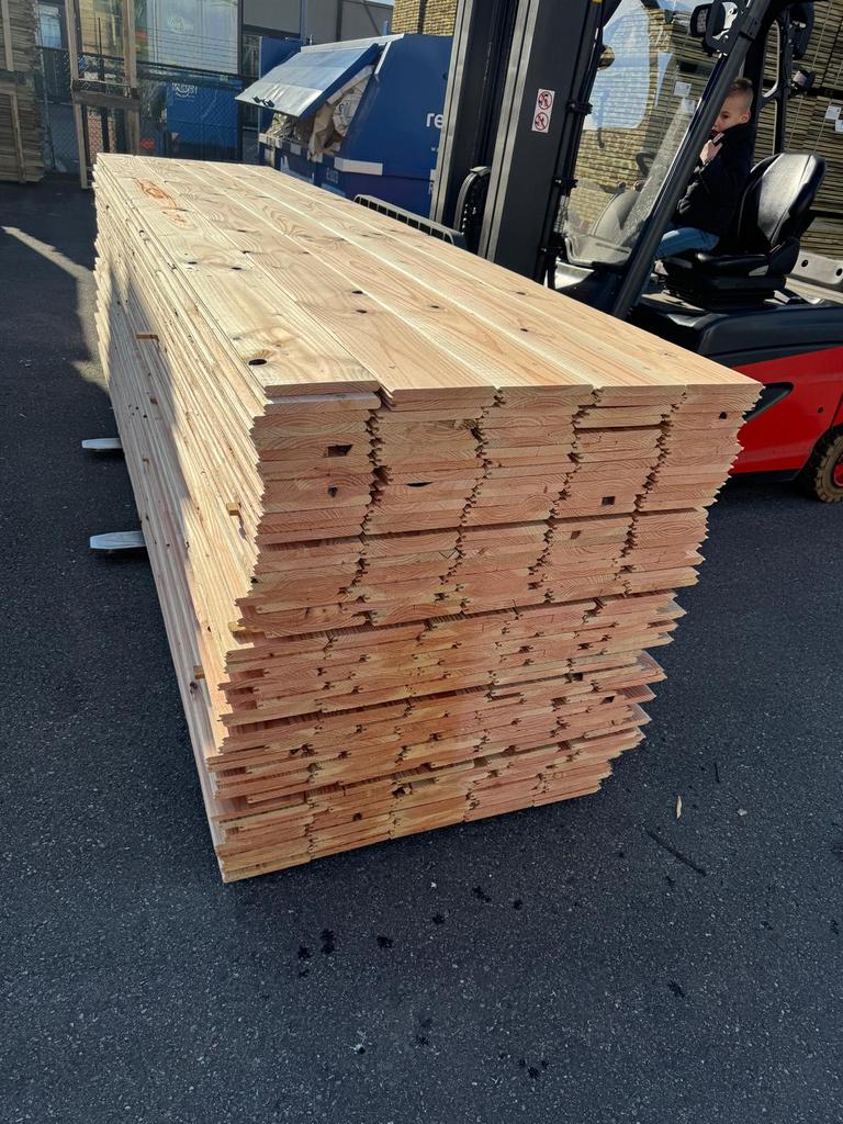 Douglas vellingdelen geschaafd, opruiming!!, Ophalen, Nieuw, 250 cm of meer, Planken