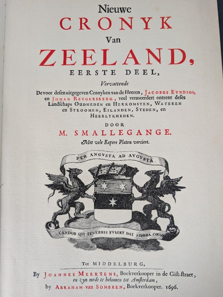 Cronyk van Zeeland, Boeken, Los deel, Overige onderwerpen, Ophalen, Gelezen