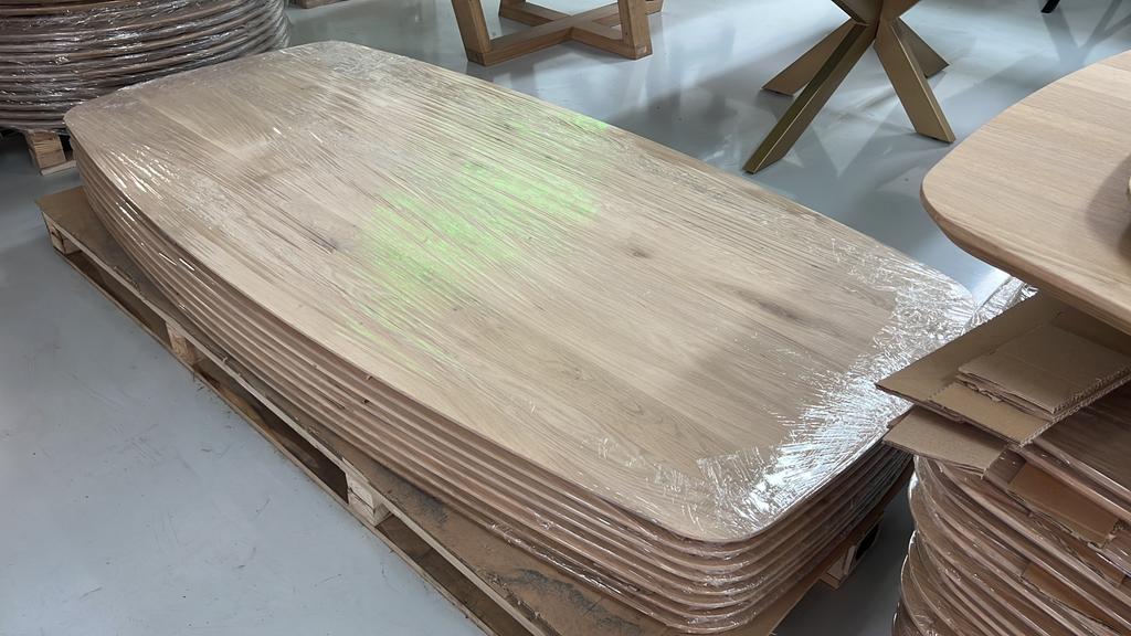 Foto 6 van Eiken deens ovaal 160-240cm deens ovale massief eiken bladen