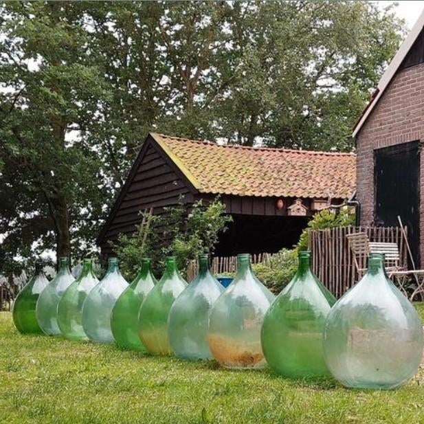 Oude vintage gistfles, Tuin en Terras, Gebruikt, T, Ophalen of Verzenden, N