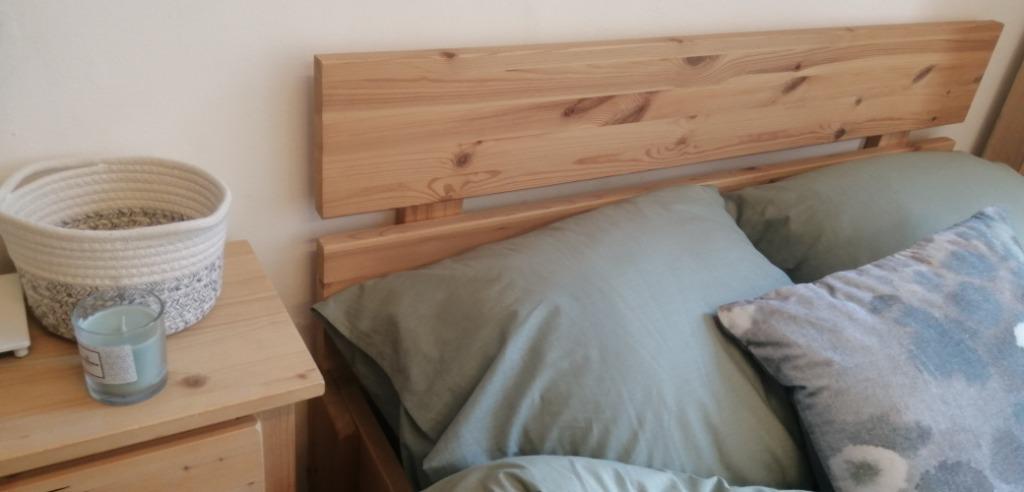 NIEUW 100% houten bed, sfeermaker in ELKE gewenste maat!, Huis en Inrichting, Slaapkamer | Bedden, Strak, 200 cm, Hout, Nieuw