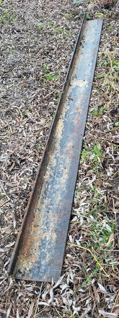 Stalen latei/hoek 275cm - 200x100x10mm, Doe-het-zelf en Verbouw, Metalen, Ophalen, Gebruikt, IJzer