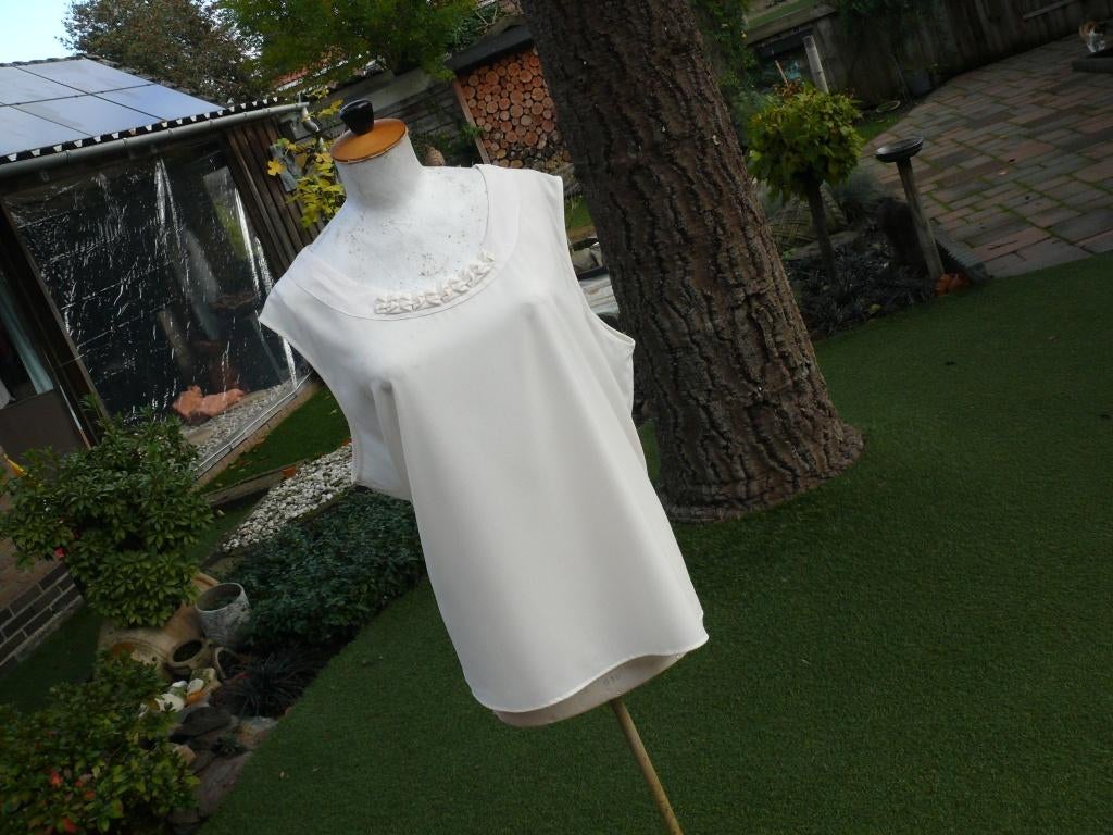 Setter blouse maat 52 / XXL als nieuw, Wit, Maat 46/48 (XL) of groter, Ophalen of Verzenden, Zo goed als nieuw