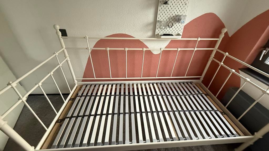 IKEA Eenpersoonsbed - Stevig en klaar voor gebruik!, Ophalen, Gebruikt, 90 cm, Eenpersoons