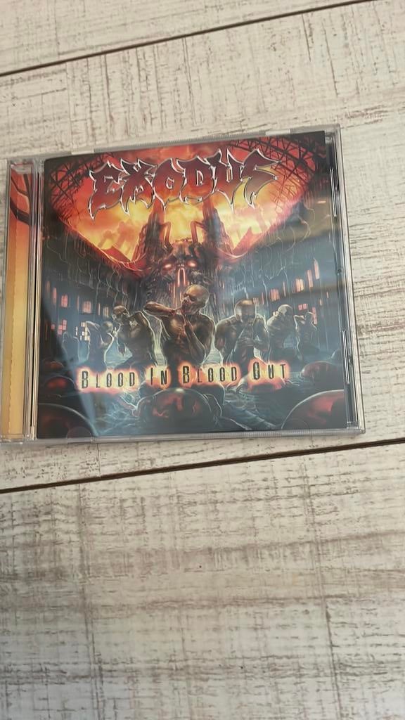 Exodus - blood in blood out, Cd's en Dvd's, Cd's | Hardrock en Metal, Ophalen of Verzenden, Zo goed als nieuw
