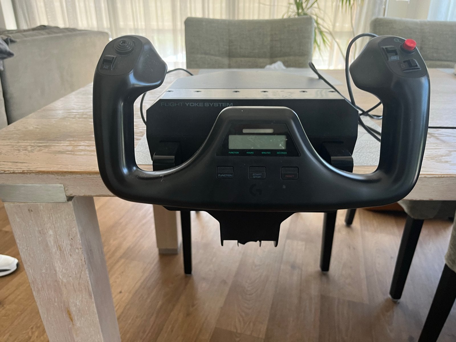 Logitech G Saitek Pro Flight Yoke System - Zo goed als nieuw, Ophalen, Overige merken, Gebruikt