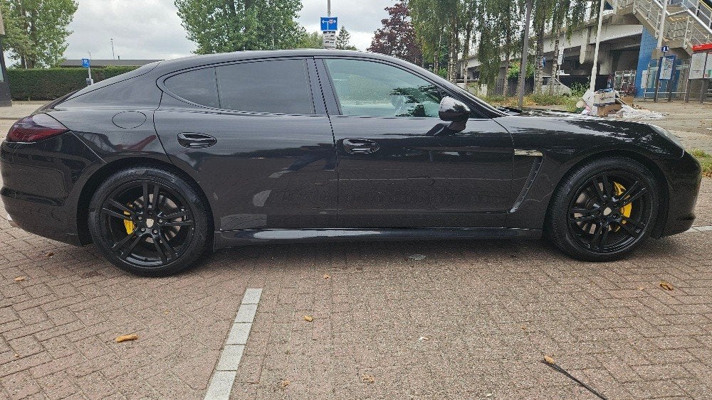 Porsche Panamera 3.6 PDK 2011 Zwart, Auto's, Automaat, Achterwielaandrijving, Zwart, Zwart