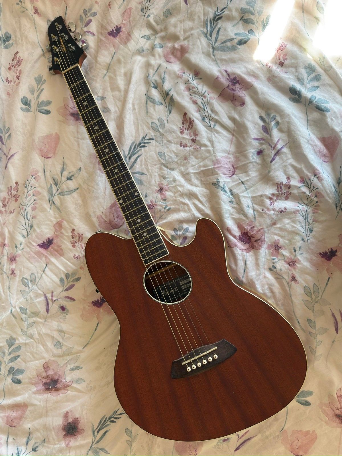 Ibanez Talman TCM50-VBS elektro-akoestische gitaar z.g.a.n.