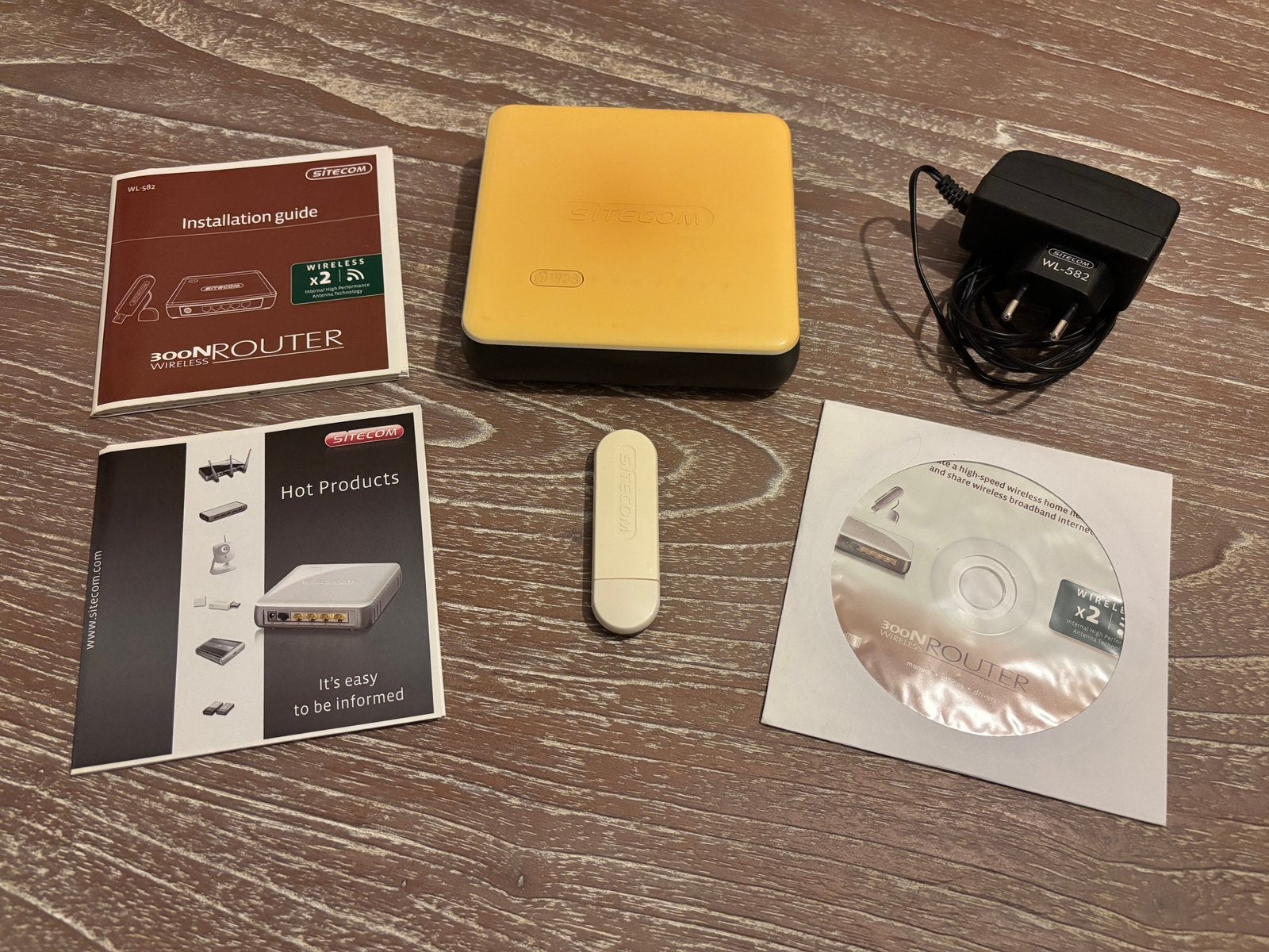 Sitecom wl-582 router, Ophalen of Verzenden, Gebruikt, Router
