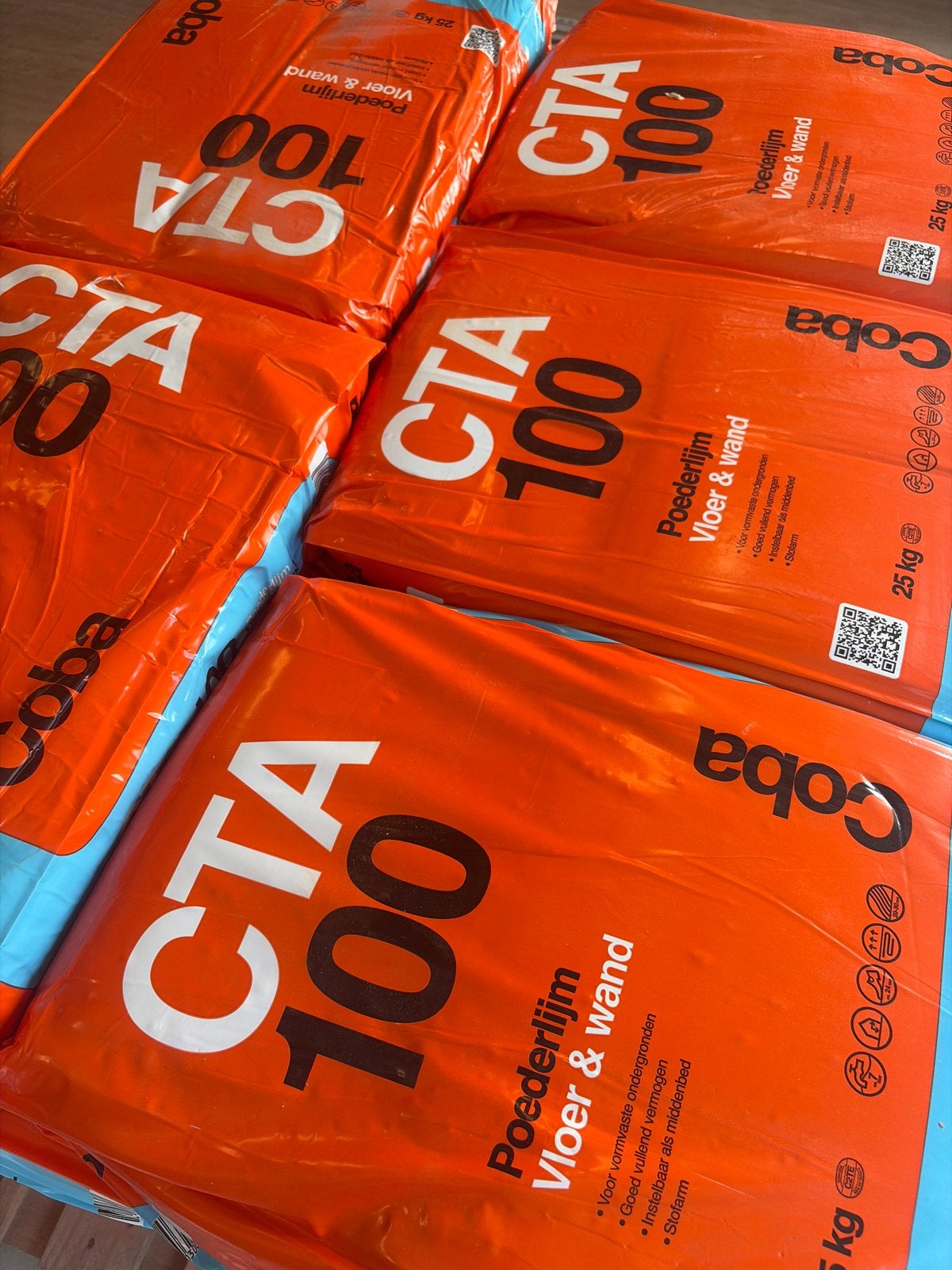 Coba CTA 100 Poederlijm Vloer & Wand - 25 kg zakken, Ophalen of Verzenden, Nieuw, Overige materialen, Overige typen
