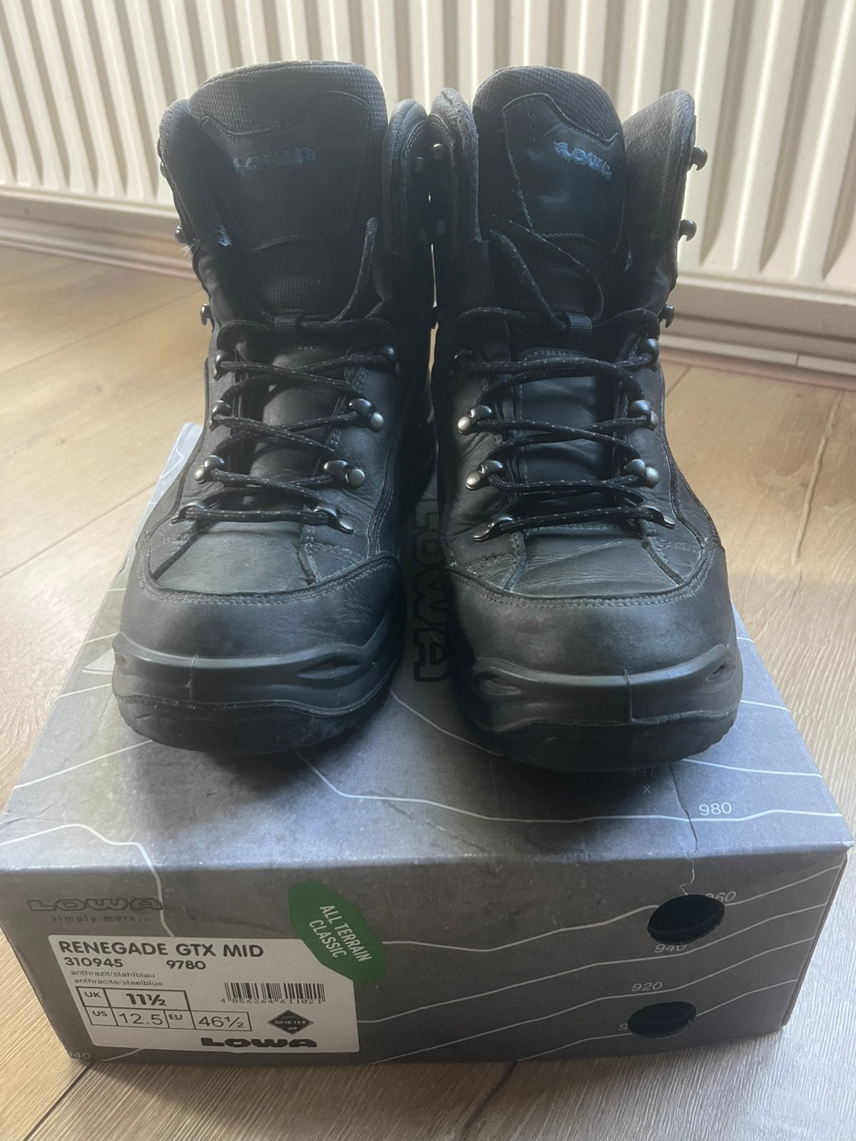 Lowa renegade gtx mid 46,5, Ophalen of Verzenden, Zo goed als nieuw, Schoenen