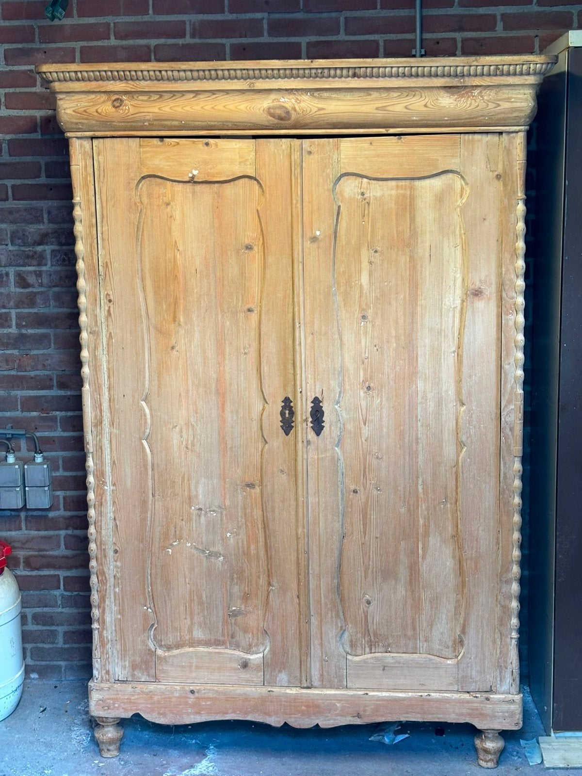 Biedermeier kast 188x130x53,5, Ophalen