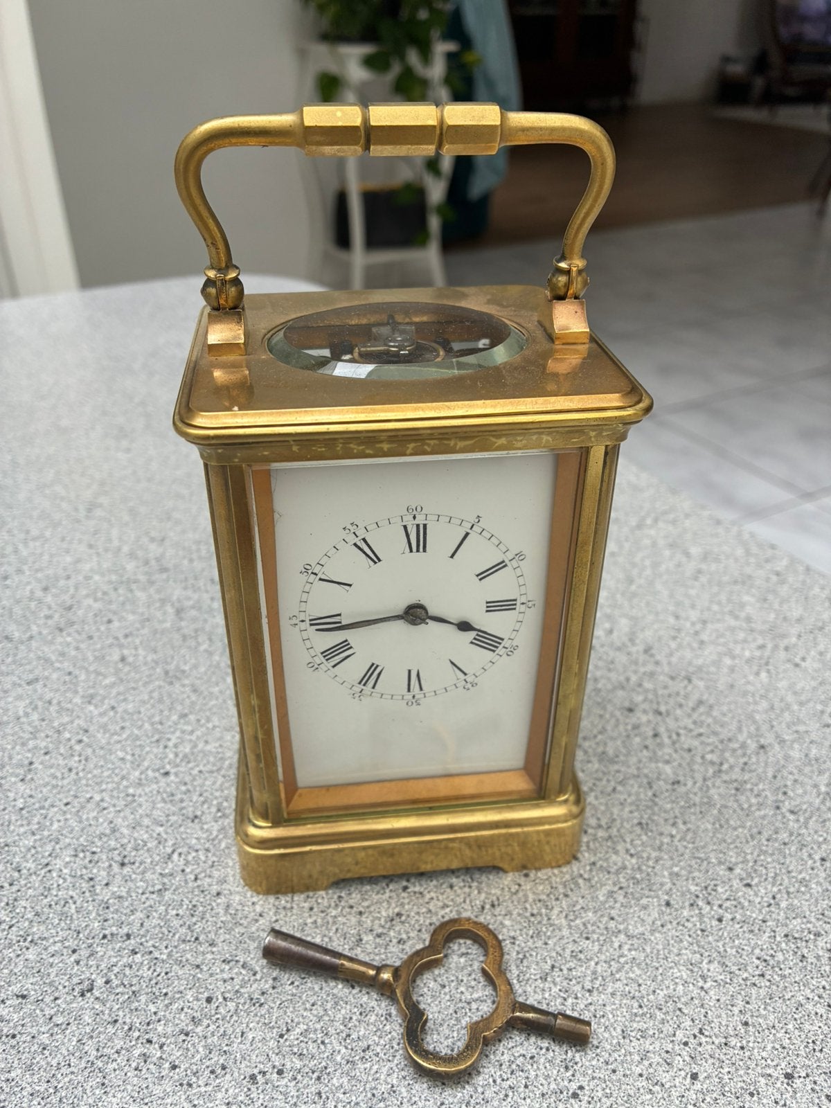 Antieke reisklok (carriage clock), Ophalen of Verzenden