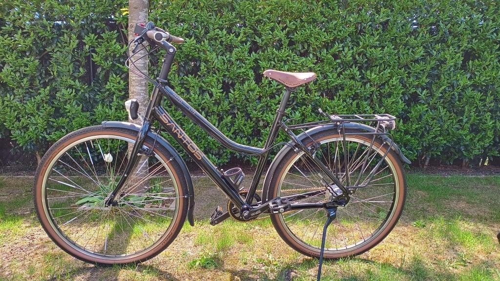 santos Travel Lite, Velgrem, Versnellingen, Zo goed als nieuw, 50 tot 53 cm