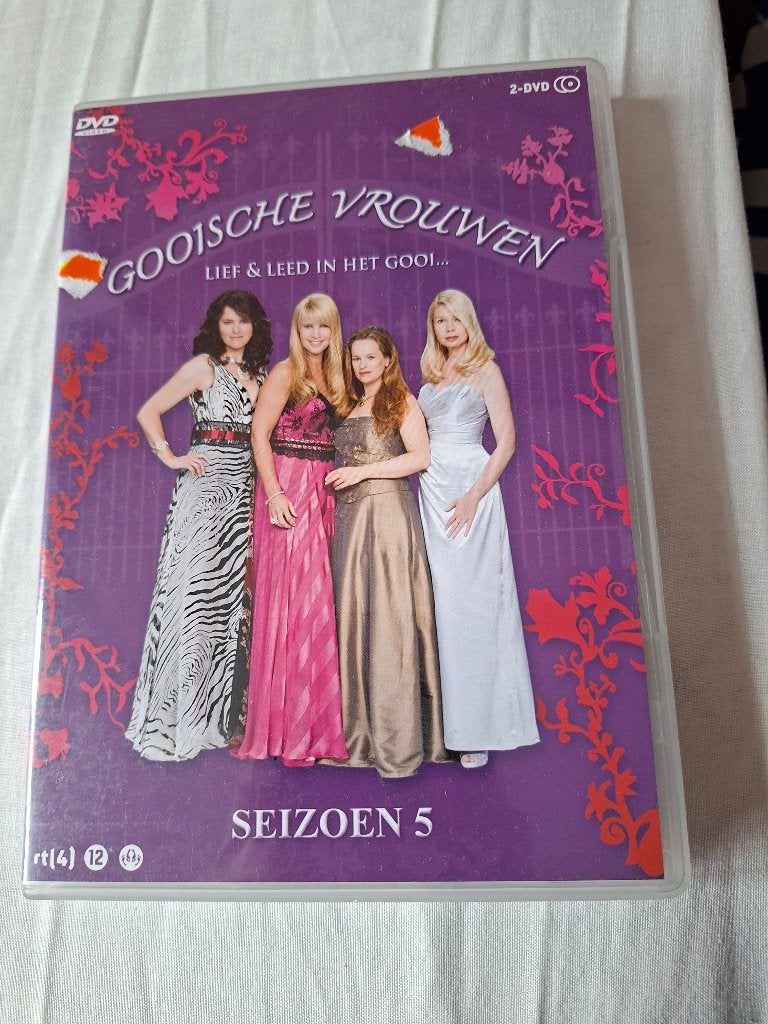 2-DVD Gooische vrouwen seizoen 5, Vanaf 12 jaar, Ophalen of Verzenden, Zo goed als nieuw, Komedie