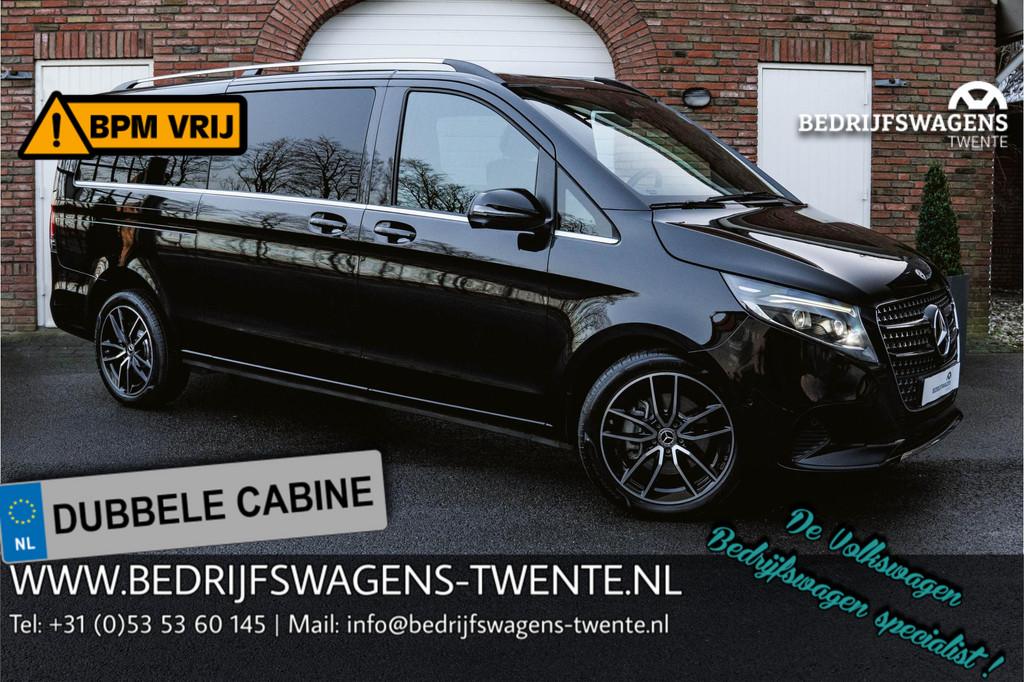Mercedes-Benz V-Klasse 300d Extra Lang L3 237PK Automaat DUB, Gebruikt, Zwart, 4 cilinders, 2000 kg