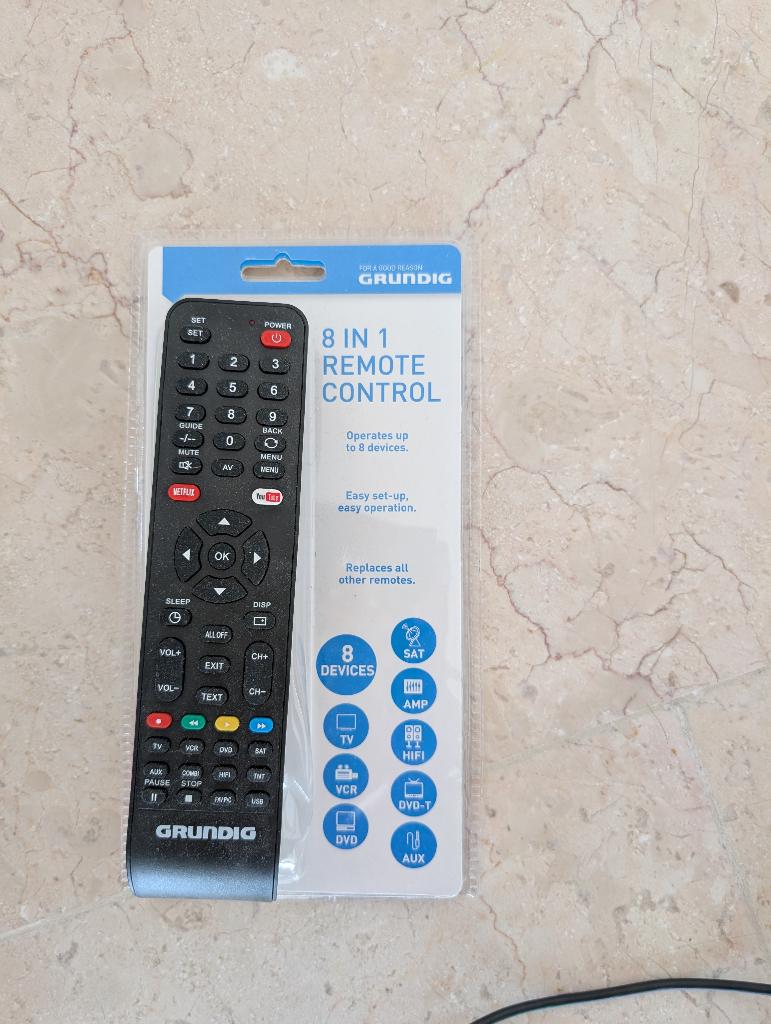 Universal remote control, Ophalen, Nieuw, Tv