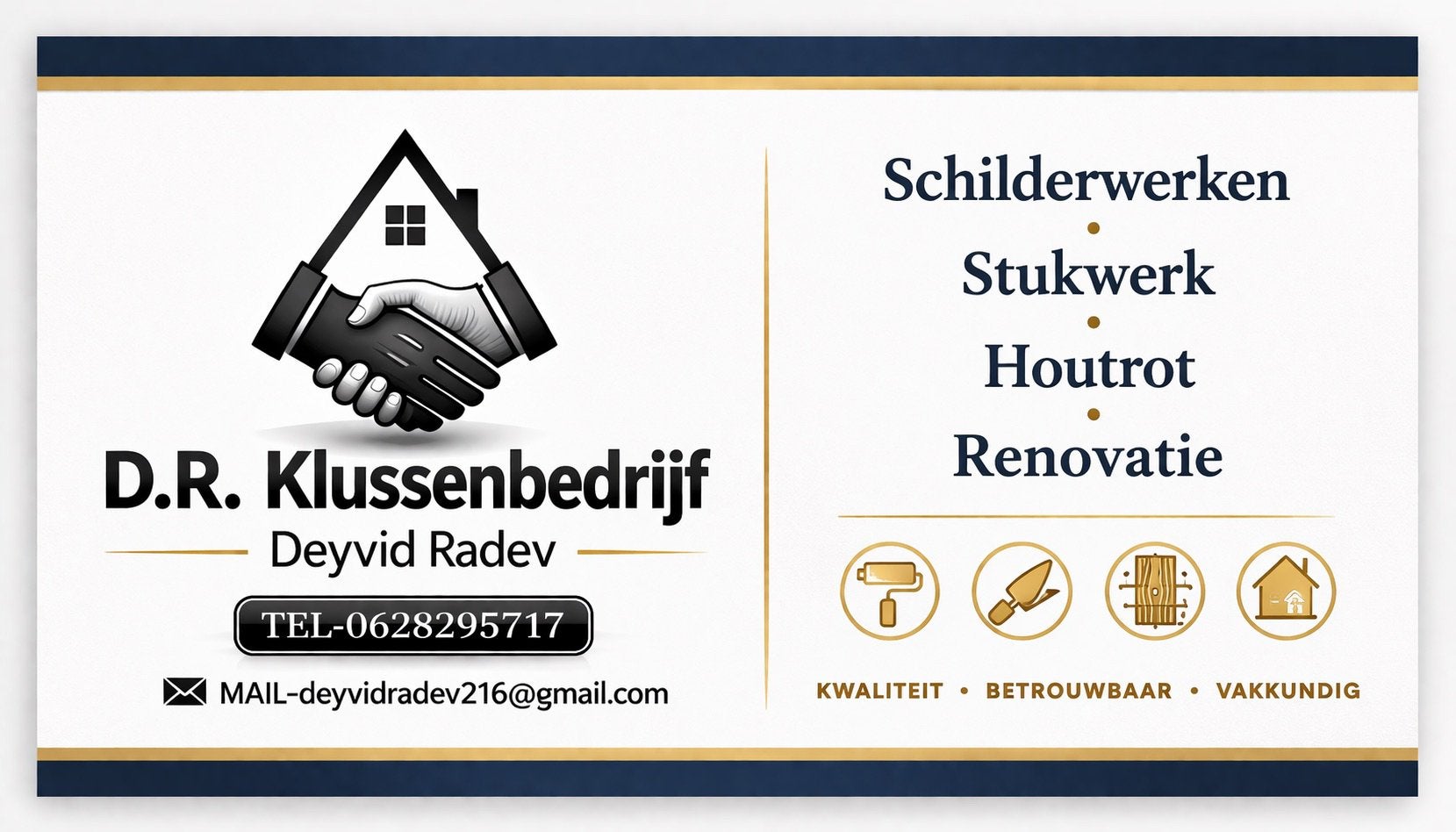 Professionele Schilder | Binnen & Buiten | Gratis Offerte, Garantie, Behangen