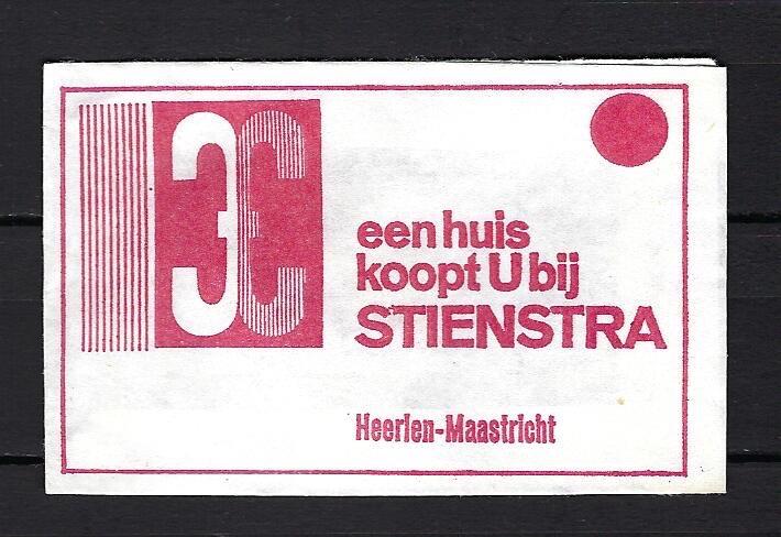 2933 Heerlen - Maastricht STIENSTRA, Ophalen of Verzenden, Nederland