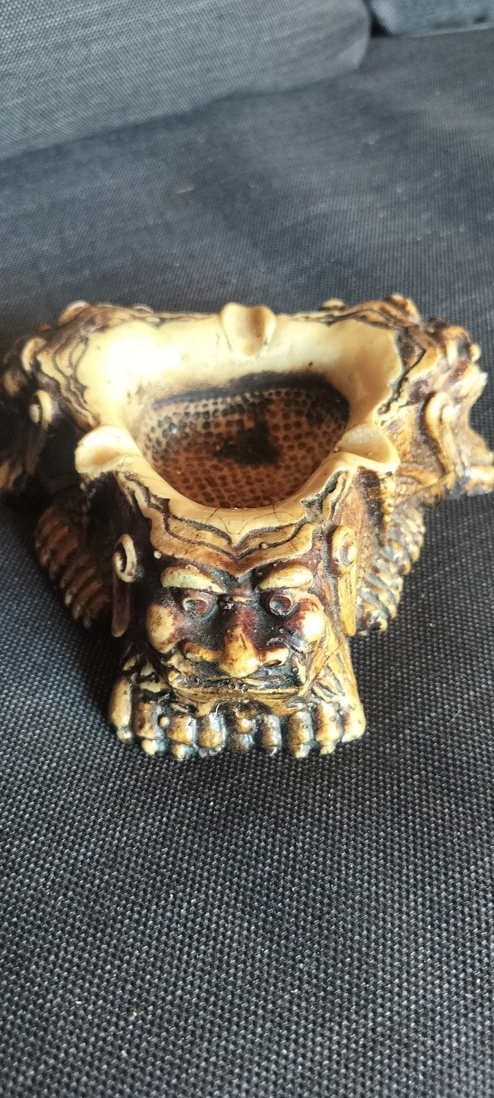 Vintage Oosterse draak asbak, Ophalen of Verzenden