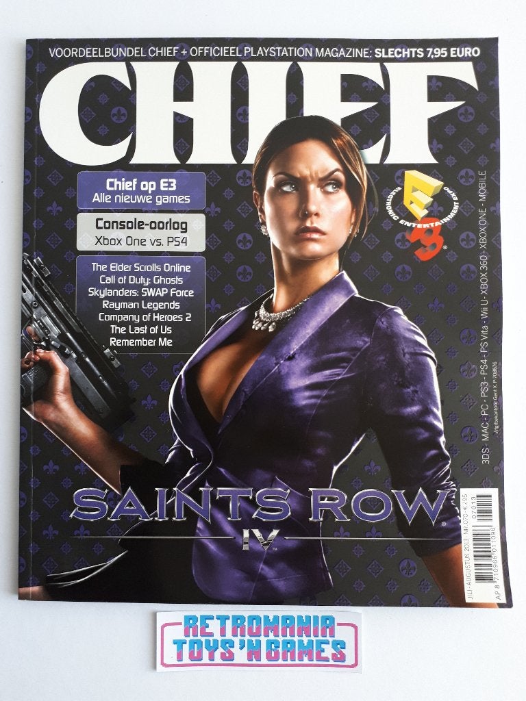 playstation magazine - chief nummer 070/juli-augustus 2013, Spelcomputers en Games, Games | Sony PlayStation 2, Avontuur en Actie