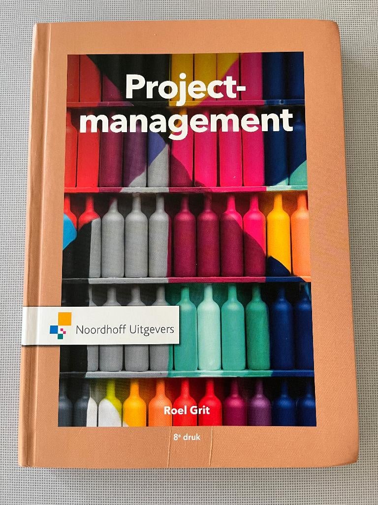 Studie boek Project management ALO 9789001891589, Boeken, Ophalen of Verzenden, Zo goed als nieuw, Management