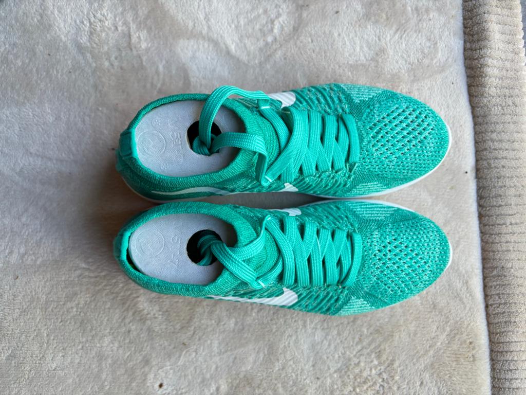 Nike Lunarepic Flyknit hardloopschoenen - nieuw, maat 40, Ophalen of Verzenden, Nieuw, Groen, Sneakers of Gympen