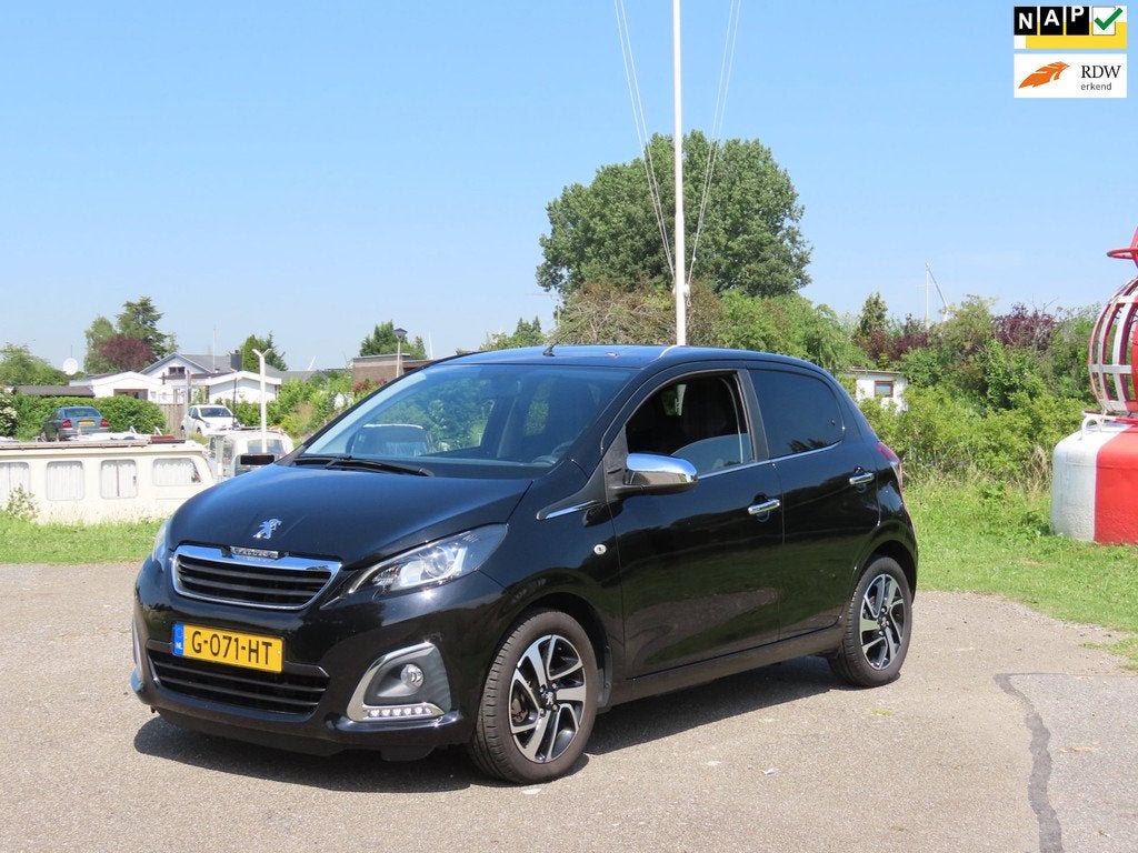 Peugeot 108 1.0 e-VTi Allure *2e EIG *Carplay *Camera, Auto's, Peugeot, Voorwielaandrijving, Stof, Gebruikt, 4 stoelen