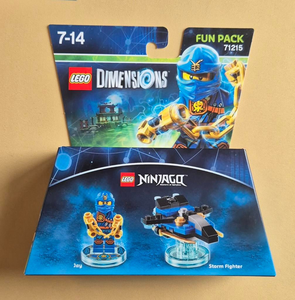 LEGO Dimensions - Ninjago Jay Fun Pack 71215 (NIEUW), Avontuur en Actie, Nieuw, Eén computer, Ophalen of Verzenden