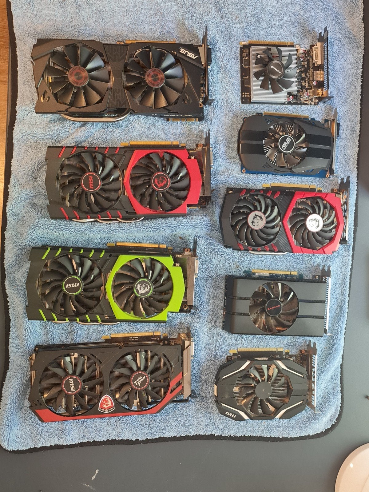 Partij Videokaarten GTX 970 - GTX 1050 ti - GTX 960 etc., Ophalen of Verzenden, Zo goed als nieuw, GDDR5, PCI-Express 3