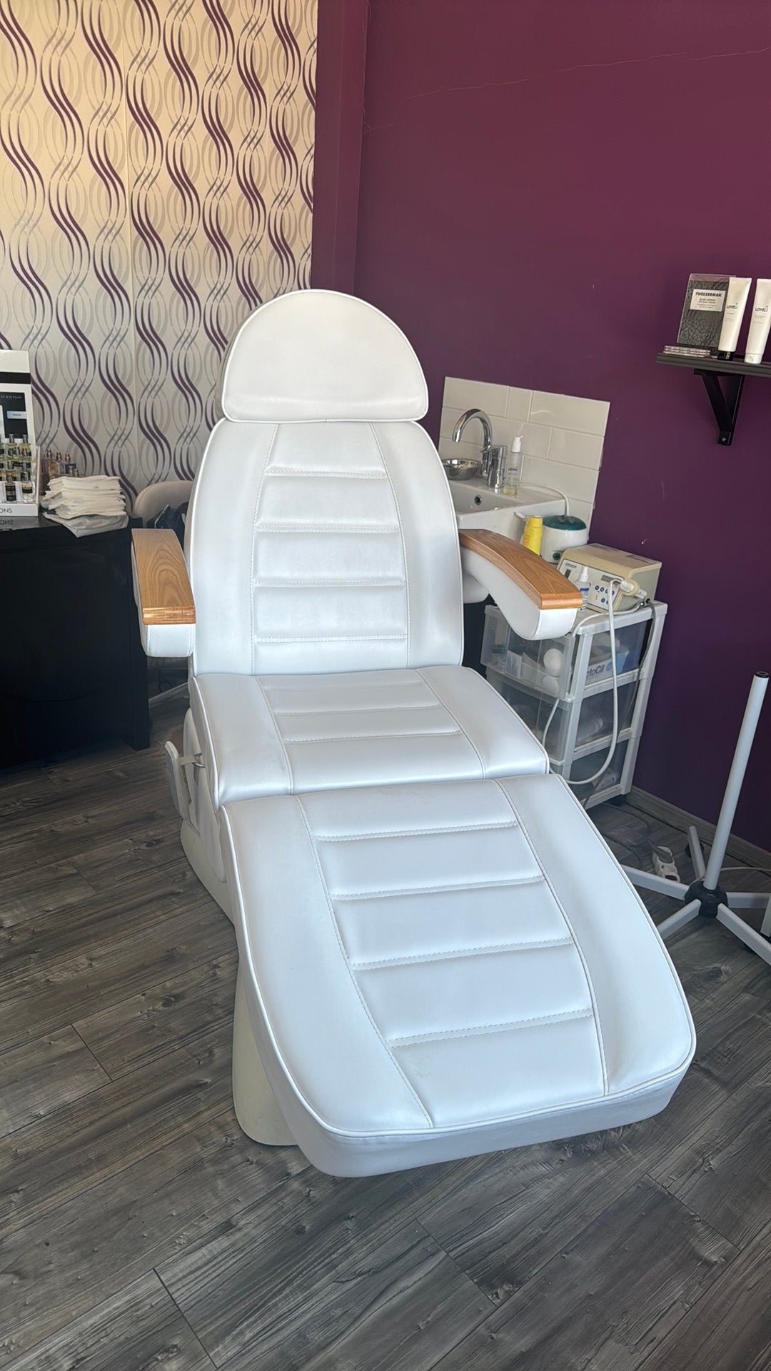 Behandelstoel 3 motoren, Sport en Fitness, Ophalen, Zo goed als nieuw, Massagetafel