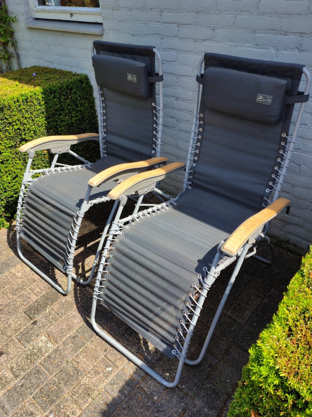 Zit-/ligstoelen Bardani, Ophalen, Zo goed als nieuw, Campingstoel
