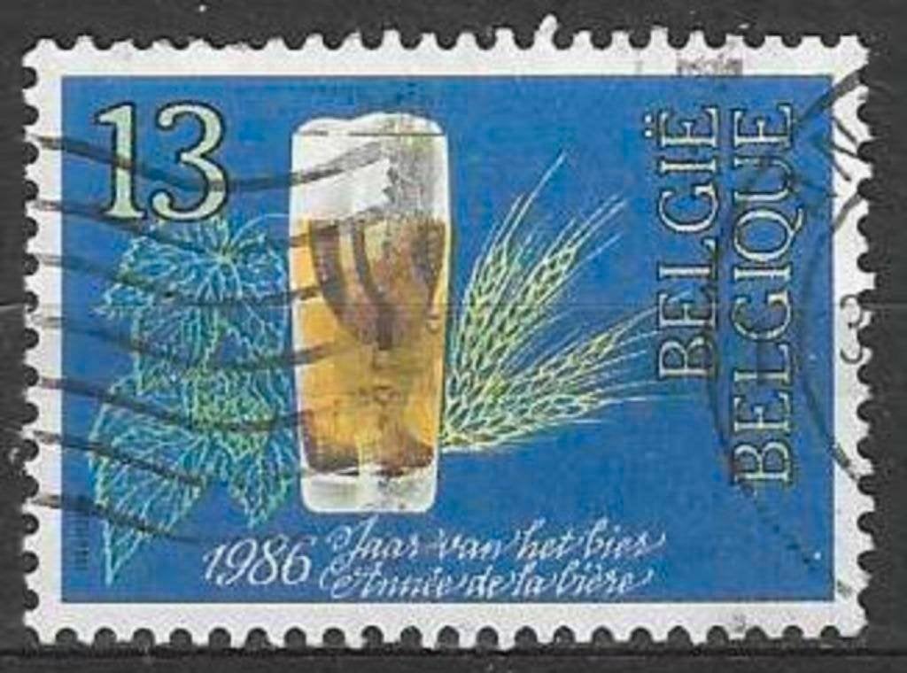 Belgie 1986 - Yvert/OBP 2230 - Belgische Bier (ST), Postzegels en Munten, Verzenden, Gestempeld