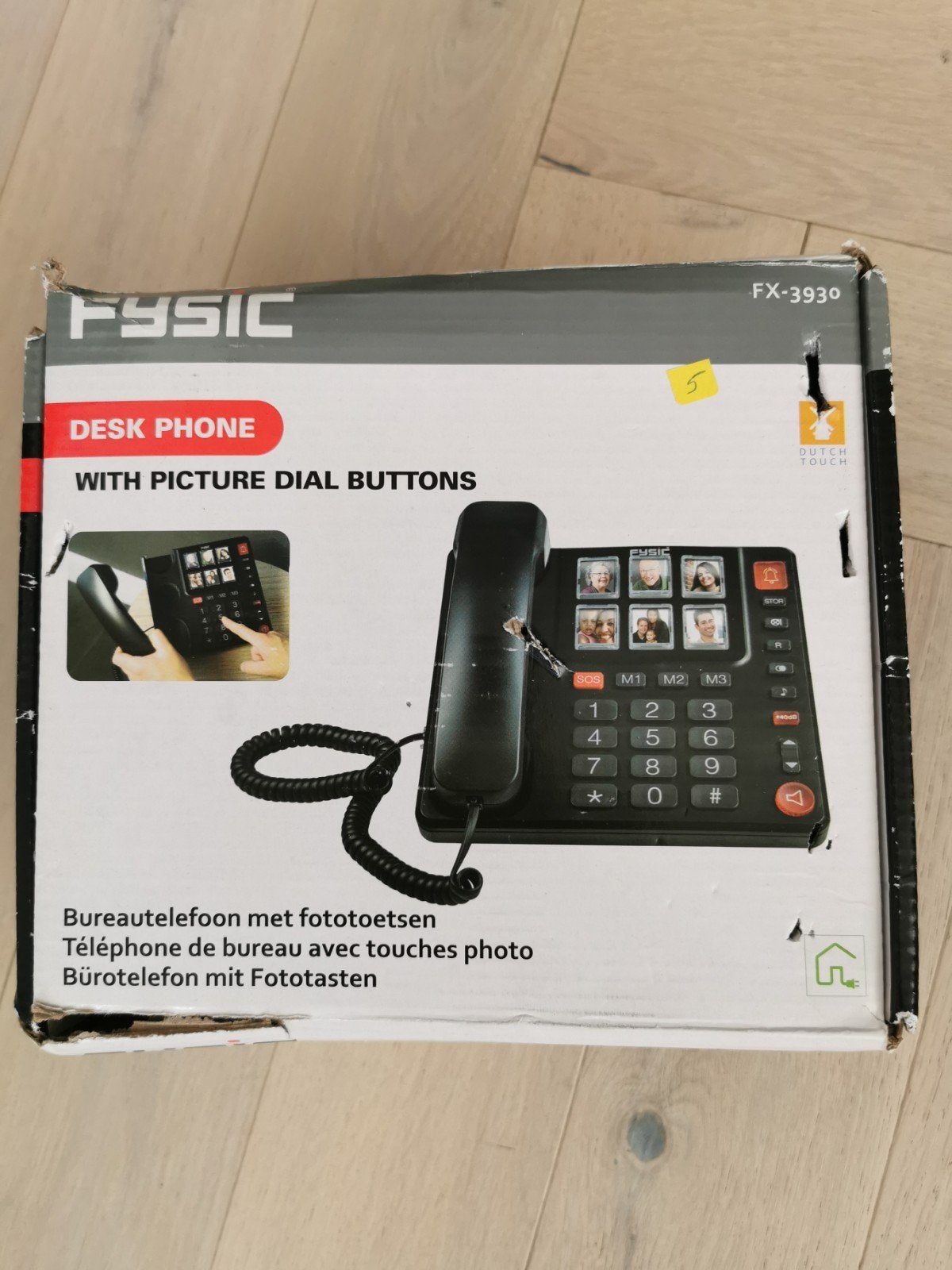 Fysic FX-3930 Seniorentelefoon met fototoetsen, Ophalen of Verzenden, Zo goed als nieuw