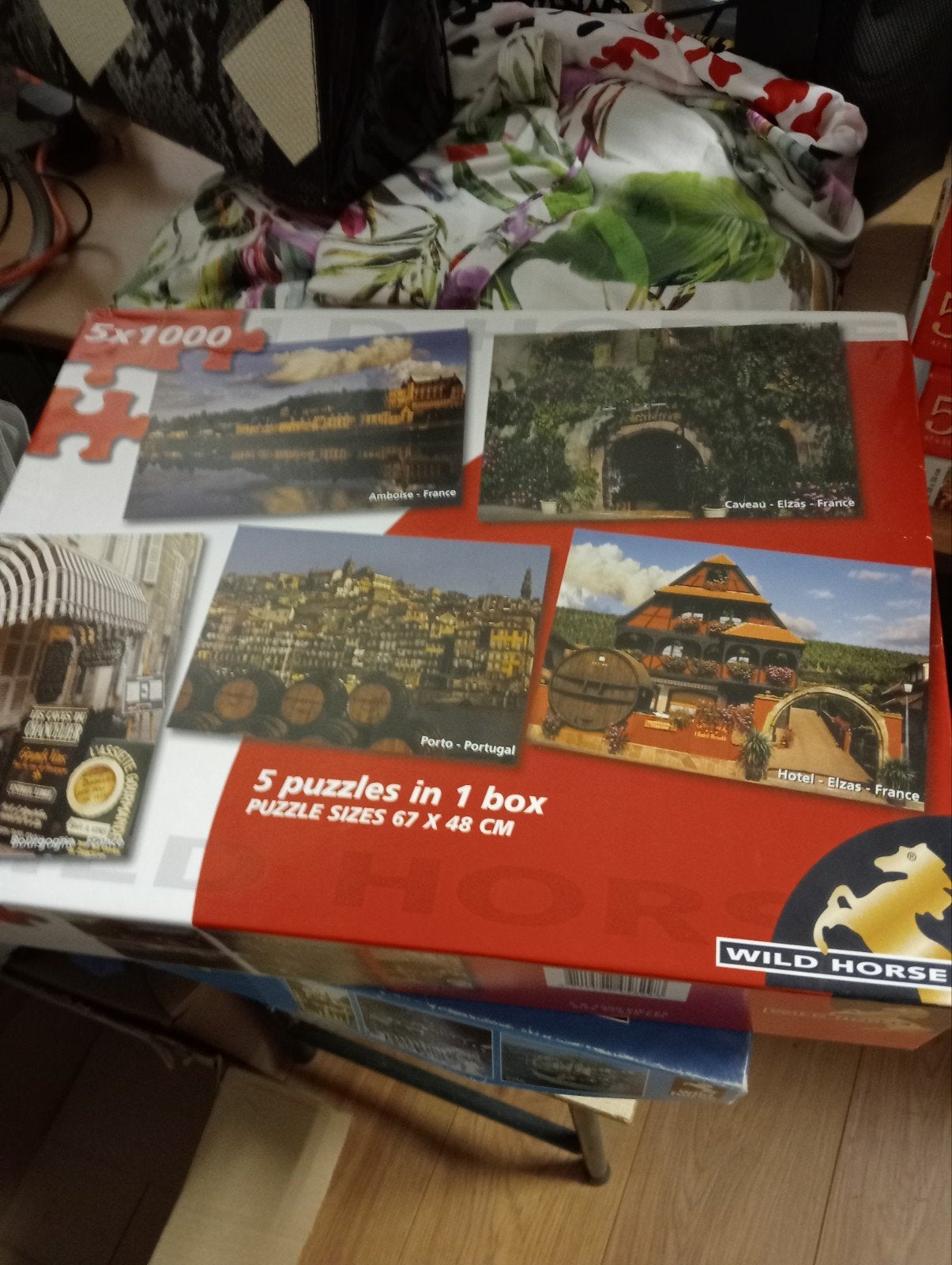 Partij puzzels, Ophalen, 500 t/m 1500 stukjes