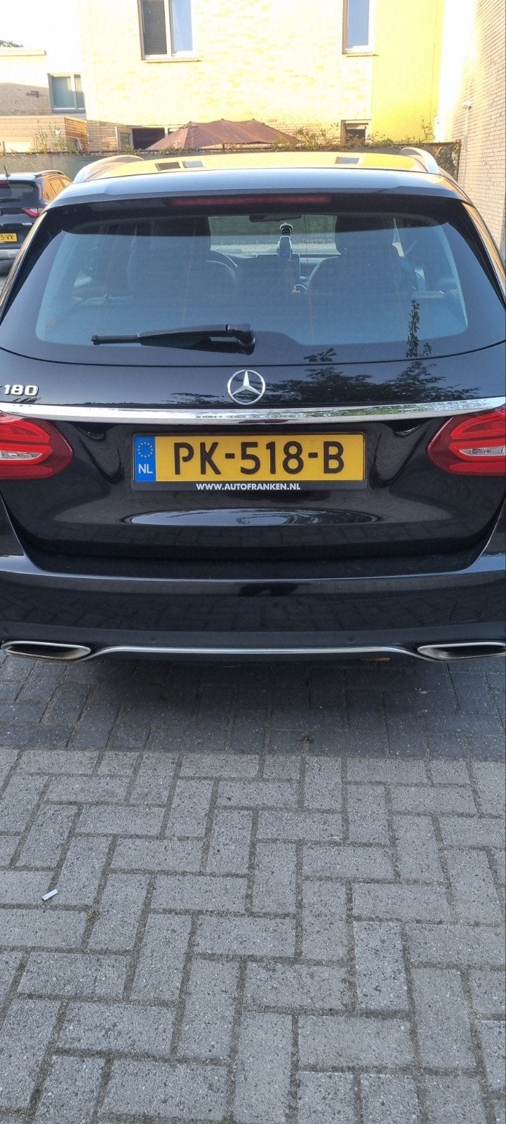 Mercedes-Benz C-Klasse C180 1.6 115KW Aut7 Estate 2017 Zwart, Automaat, Achterwielaandrijving, 1800 kg, Zwart
