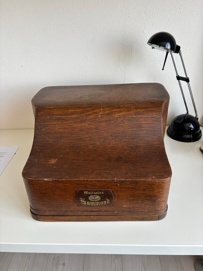 Nu echt buitenkansje:Hammond Typmachine, Diversen, Typemachines, Gebruikt, Ophalen