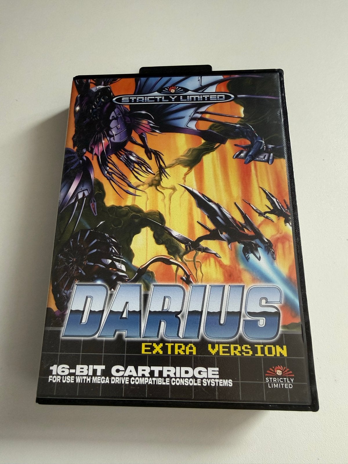 Darius Extra Version - Mega Drive (Strictly Limited), Spelcomputers en Games, Shooter, 1 speler, Ophalen of Verzenden, Zo goed als nieuw