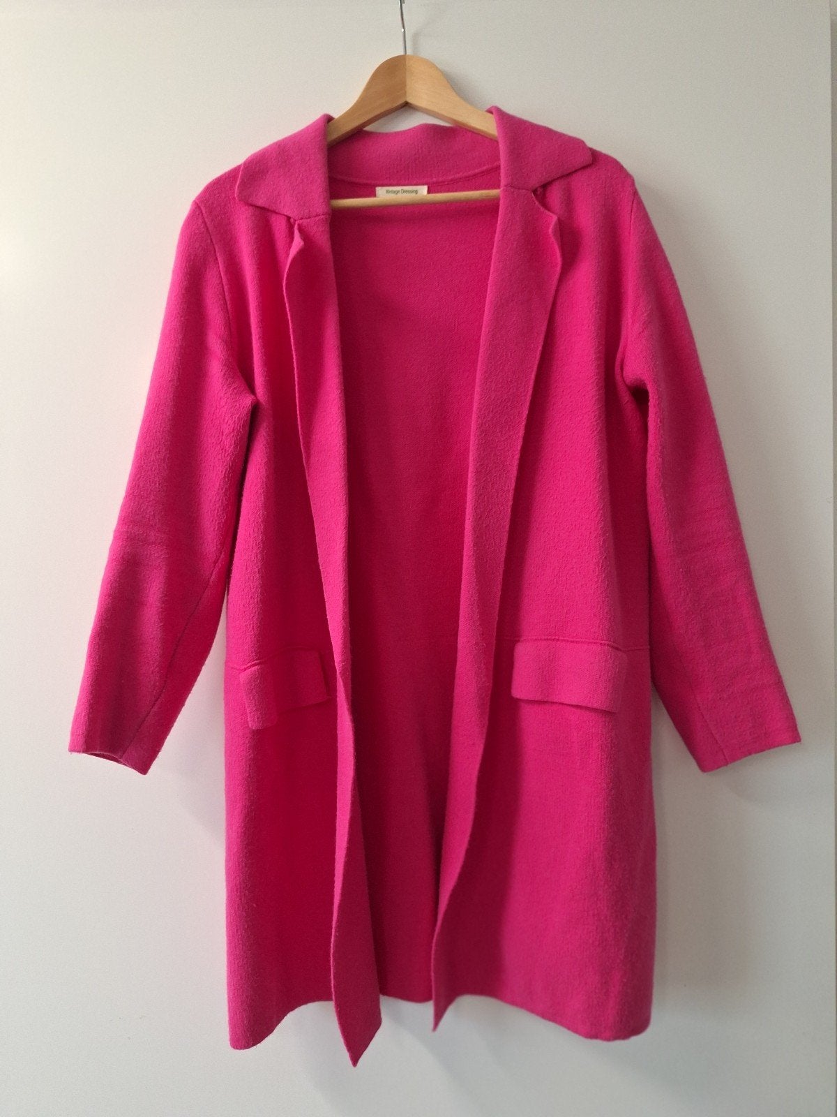 Vintage Dressing roze jas/vest, Maat 38/40 (M), Vintage Dressing, Ophalen of Verzenden, Roze