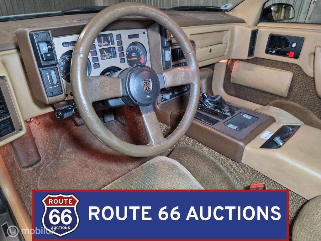 Pontiac Fiero | 1985 | Route 66 Auctions, Auto's, Pontiac, Overige carrosserieën, Zwart, Bedrijf