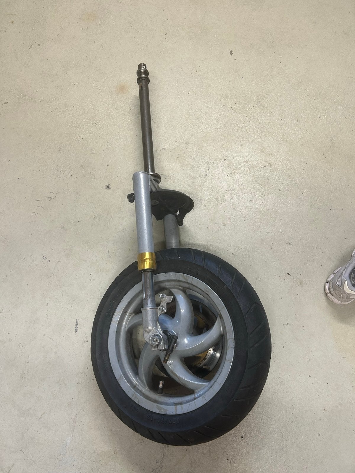 Gilera Runner voorvork met band, Ophalen of Verzenden, Gebruikt, Overige typen, Overige merken