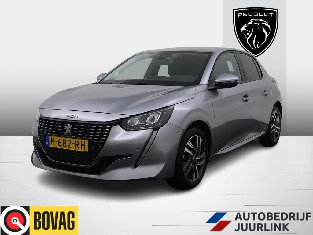 Peugeot 208 1.2T 100PK Blue Lease Allure Nav/Camera/Ecc/Crui, Auto's, Peugeot, Voorwielaandrijving, 101 pk, Gebruikt, Euro 6